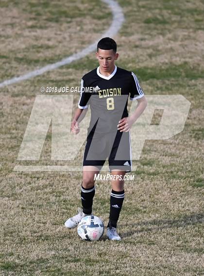 Thumbnail 1 in Edison [Thomas A.] vs Madison (NEISD Tournament) photogallery.
