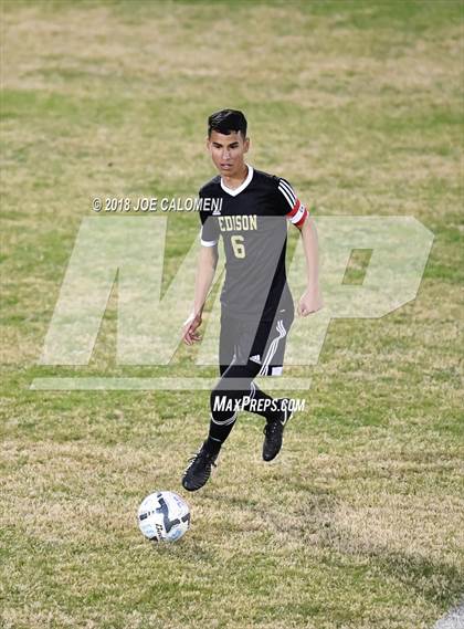 Thumbnail 1 in Edison [Thomas A.] vs Madison (NEISD Tournament) photogallery.