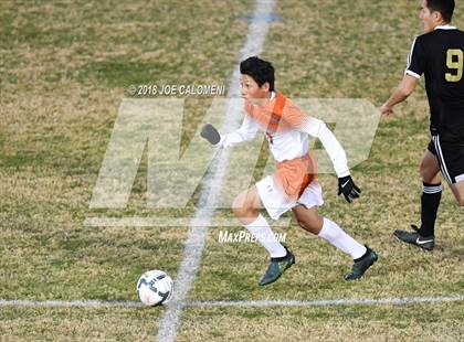 Thumbnail 2 in Edison [Thomas A.] vs Madison (NEISD Tournament) photogallery.