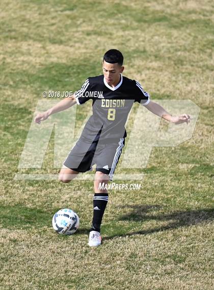 Thumbnail 1 in Edison [Thomas A.] vs Madison (NEISD Tournament) photogallery.