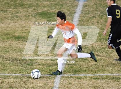 Thumbnail 3 in Edison [Thomas A.] vs Madison (NEISD Tournament) photogallery.