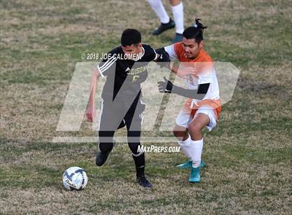 Thumbnail 2 in Edison [Thomas A.] vs Madison (NEISD Tournament) photogallery.