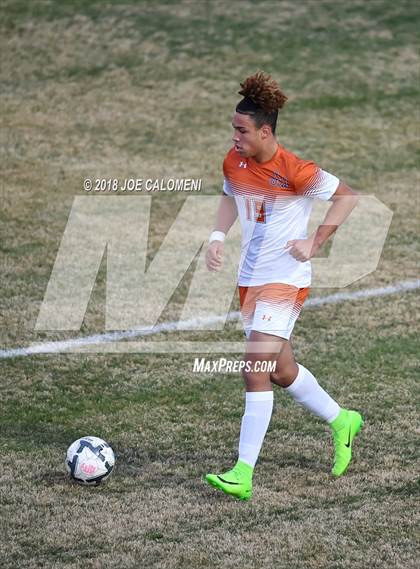 Thumbnail 2 in Edison [Thomas A.] vs Madison (NEISD Tournament) photogallery.