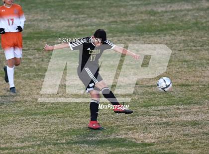 Thumbnail 2 in Edison [Thomas A.] vs Madison (NEISD Tournament) photogallery.
