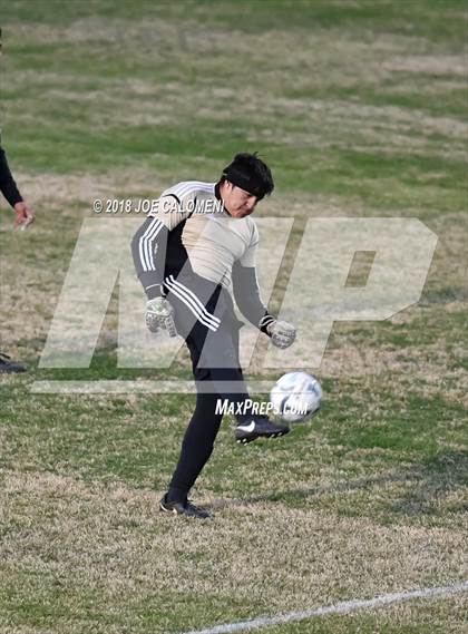 Thumbnail 2 in Edison [Thomas A.] vs Madison (NEISD Tournament) photogallery.