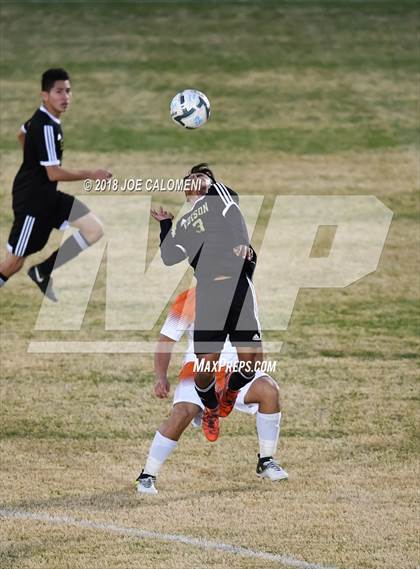 Thumbnail 2 in Edison [Thomas A.] vs Madison (NEISD Tournament) photogallery.