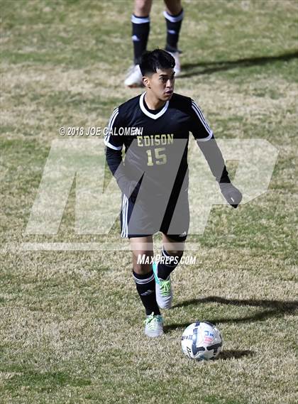 Thumbnail 1 in Edison [Thomas A.] vs Madison (NEISD Tournament) photogallery.