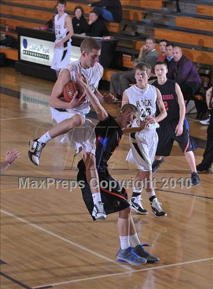 Thumbnail 1 in Southwestern vs. Rock Canyon (Winter Shootout) photogallery.
