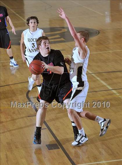 Thumbnail 1 in Southwestern vs. Rock Canyon (Winter Shootout) photogallery.