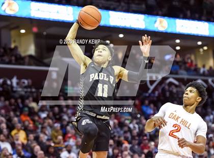 Thumbnail 2 in Oak Hill Academy vs Paul VI  (Bass Pro Shop Tournament of Champions) photogallery.