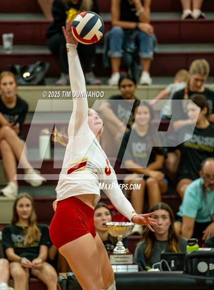 Thumbnail 1 in Torrey Pines vs Cathedral Catholic (Volleypalooza Gold Division Final) photogallery.