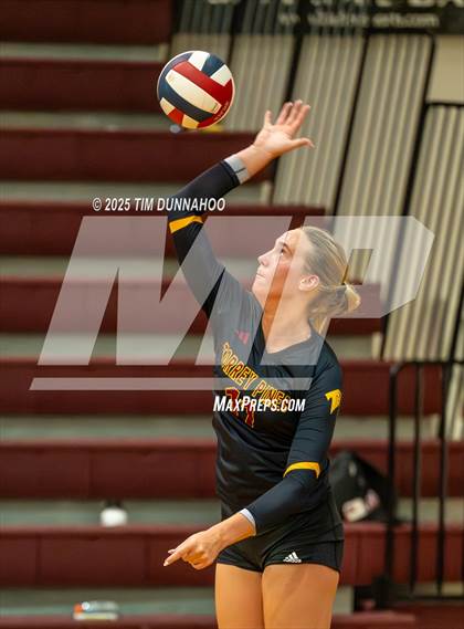 Thumbnail 2 in Torrey Pines vs Cathedral Catholic (Volleypalooza Gold Division Final) photogallery.