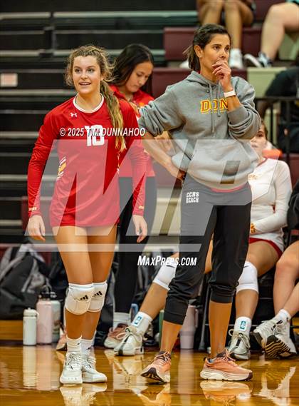 Thumbnail 2 in Torrey Pines vs Cathedral Catholic (Volleypalooza Gold Division Final) photogallery.
