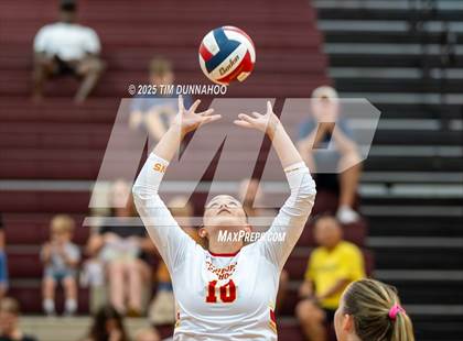 Thumbnail 3 in Torrey Pines vs Cathedral Catholic (Volleypalooza Gold Division Final) photogallery.