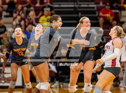 Thumbnail 1 in Torrey Pines vs Cathedral Catholic (Volleypalooza Gold Division Final) photogallery.