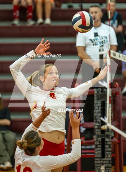 Thumbnail 2 in Torrey Pines vs Cathedral Catholic (Volleypalooza Gold Division Final) photogallery.