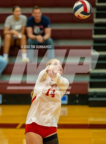 Thumbnail 1 in Torrey Pines vs Cathedral Catholic (Volleypalooza Gold Division Final) photogallery.