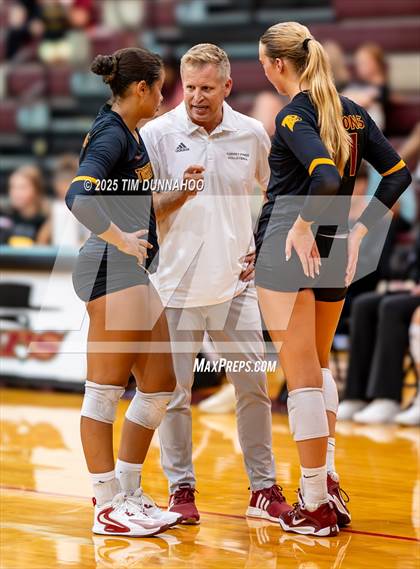 Thumbnail 1 in Torrey Pines vs Cathedral Catholic (Volleypalooza Gold Division Final) photogallery.