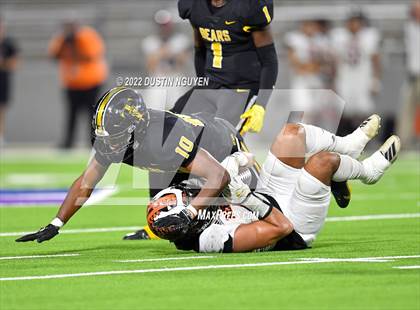 Thumbnail 2 in Timpson vs. Refugio (UIL 2A D1 Semifinal) photogallery.