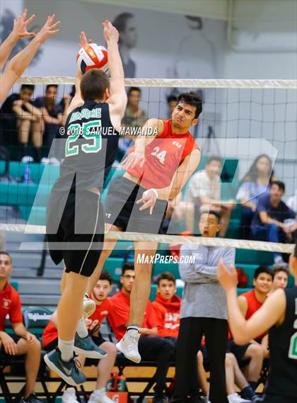 Thumbnail 3 in Granada Hills Charter vs Taft (CIF LACS Quarterfinal) photogallery.