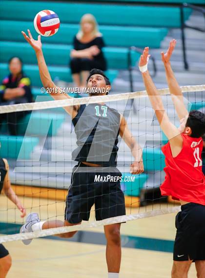 Thumbnail 1 in Granada Hills Charter vs Taft (CIF LACS Quarterfinal) photogallery.