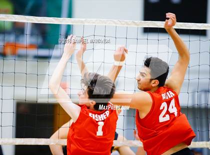Thumbnail 3 in Granada Hills Charter vs Taft (CIF LACS Quarterfinal) photogallery.