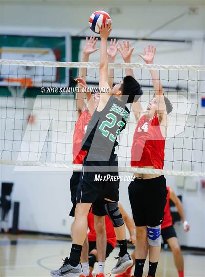 Thumbnail 1 in Granada Hills Charter vs Taft (CIF LACS Quarterfinal) photogallery.