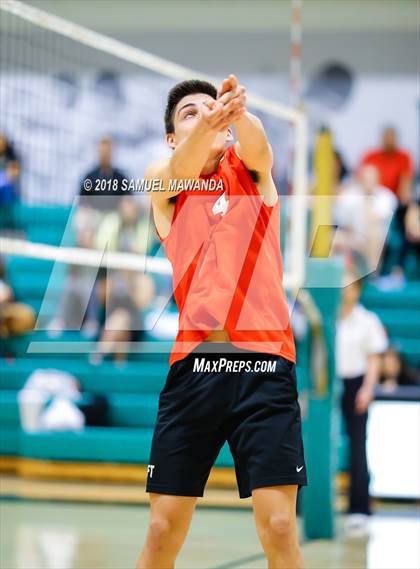 Thumbnail 1 in Granada Hills Charter vs Taft (CIF LACS Quarterfinal) photogallery.