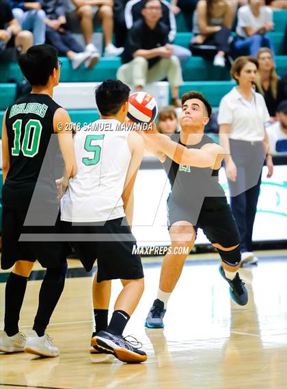 Thumbnail 2 in Granada Hills Charter vs Taft (CIF LACS Quarterfinal) photogallery.
