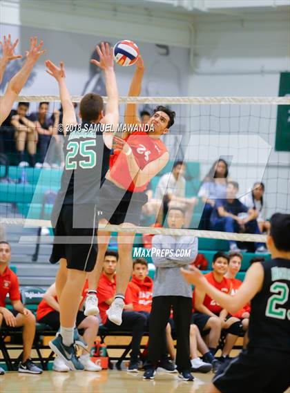 Thumbnail 2 in Granada Hills Charter vs Taft (CIF LACS Quarterfinal) photogallery.