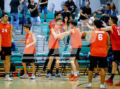 Thumbnail 2 in Granada Hills Charter vs Taft (CIF LACS Quarterfinal) photogallery.