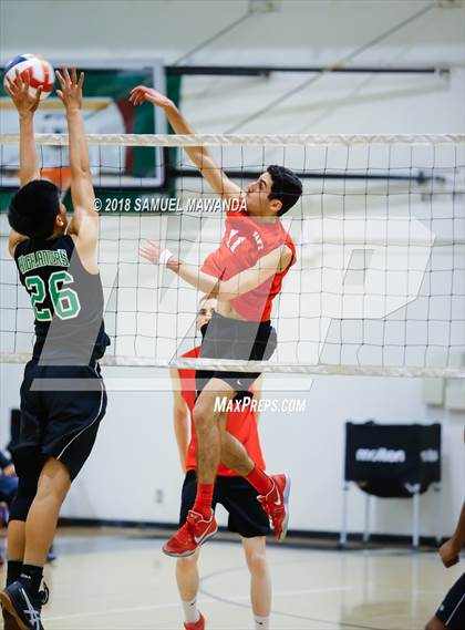 Thumbnail 3 in Granada Hills Charter vs Taft (CIF LACS Quarterfinal) photogallery.