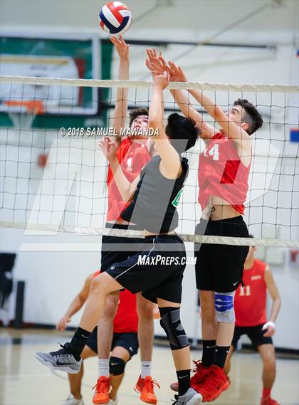 Thumbnail 1 in Granada Hills Charter vs Taft (CIF LACS Quarterfinal) photogallery.