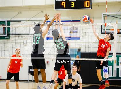 Thumbnail 3 in Granada Hills Charter vs Taft (CIF LACS Quarterfinal) photogallery.