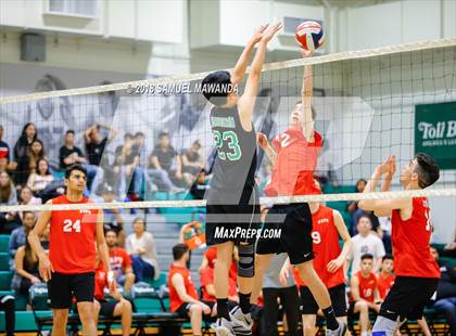 Thumbnail 2 in Granada Hills Charter vs Taft (CIF LACS Quarterfinal) photogallery.