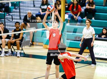 Thumbnail 1 in Granada Hills Charter vs Taft (CIF LACS Quarterfinal) photogallery.