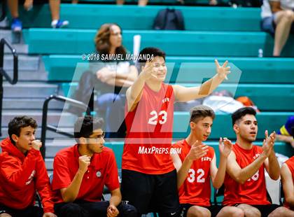Thumbnail 2 in Granada Hills Charter vs Taft (CIF LACS Quarterfinal) photogallery.