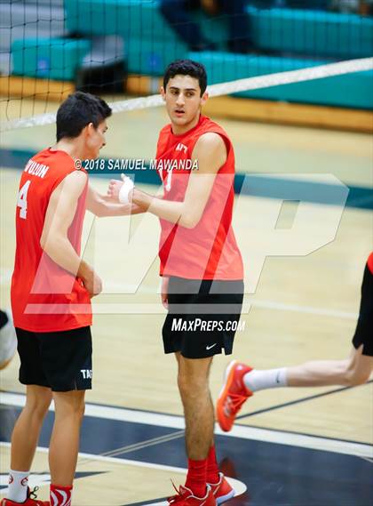 Thumbnail 2 in Granada Hills Charter vs Taft (CIF LACS Quarterfinal) photogallery.