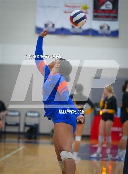 Thumbnail 1 in Westwood vs. Scottsdale Christian Academy (Spiketown Invitational) photogallery.