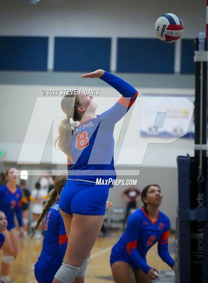 Thumbnail 3 in Westwood vs. Scottsdale Christian Academy (Spiketown Invitational) photogallery.