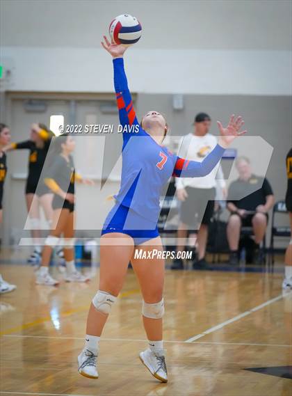 Thumbnail 3 in Westwood vs. Scottsdale Christian Academy (Spiketown Invitational) photogallery.