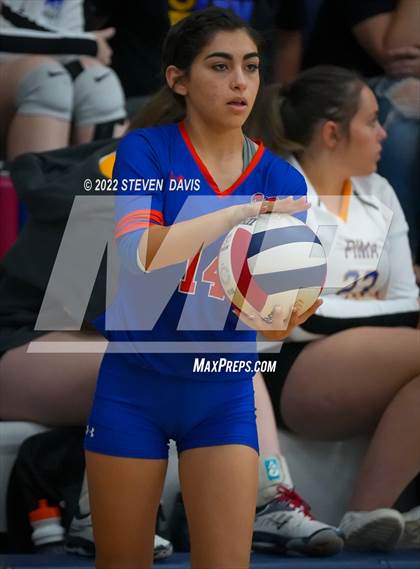 Thumbnail 3 in Westwood vs. Scottsdale Christian Academy (Spiketown Invitational) photogallery.