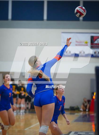 Thumbnail 2 in Westwood vs. Scottsdale Christian Academy (Spiketown Invitational) photogallery.