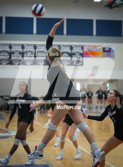 Thumbnail 2 in Westwood vs. Scottsdale Christian Academy (Spiketown Invitational) photogallery.