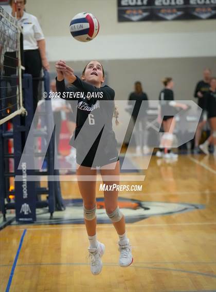 Thumbnail 2 in Westwood vs. Scottsdale Christian Academy (Spiketown Invitational) photogallery.