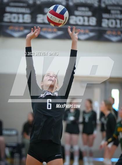 Thumbnail 2 in Westwood vs. Scottsdale Christian Academy (Spiketown Invitational) photogallery.