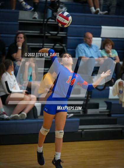 Thumbnail 1 in Westwood vs. Scottsdale Christian Academy (Spiketown Invitational) photogallery.