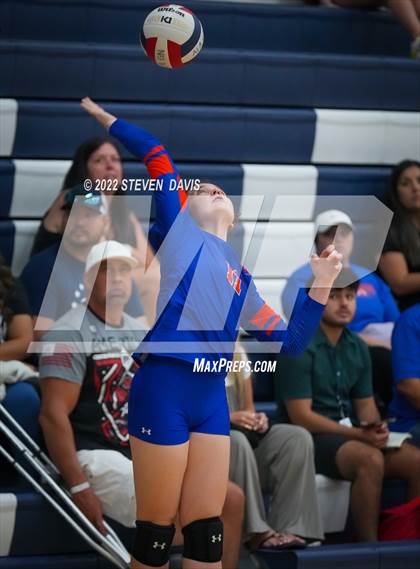 Thumbnail 3 in Westwood vs. Scottsdale Christian Academy (Spiketown Invitational) photogallery.