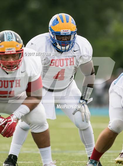 Thumbnail 3 in 42nd Kensington Lions Club All-Star Game (North vs. South) photogallery.