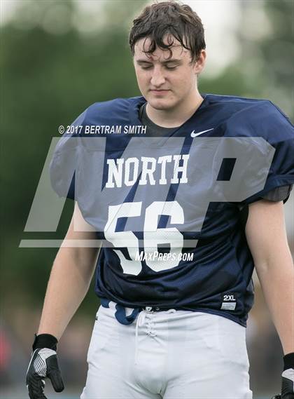 Thumbnail 1 in 42nd Kensington Lions Club All-Star Game (North vs. South) photogallery.